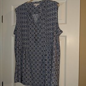 EUC Westport/Dress Barn plus size tank top Size 1X